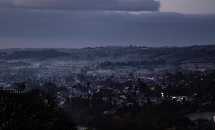 Sunset View, in Bolehill near Wirksworth, Derbyshire. Near Peak District National Park. Dog-friendly