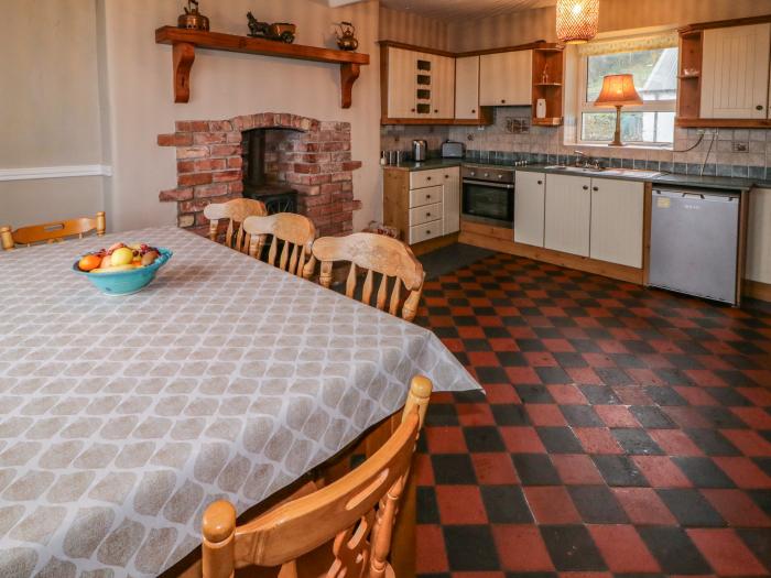 Alcorns Farmhouse in Rathmullan, County Donegal. Woodburning stove. Rural location. Garden furniture