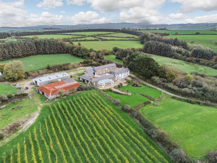 Tregoninny Vineyard and Woodland Farmhouse, Tresillian