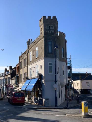 Harbour buildings, Whitstable, Kent