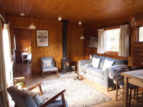 Hillside Log cabin, Ardoch Lodge, Strathyre