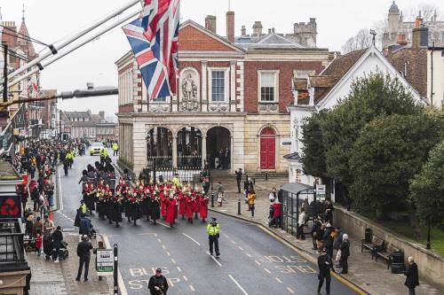 WATCH THE CHANGING OF THE GUARD FROM THE WINDOW ❤︎ of Windsor, Windsor, Berkshire