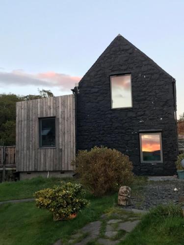 mill house steading overlooking the sea and mull, Drimnin, Highlands