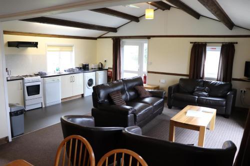 4 Bedroom Holiday Lodge in Welsh Hillside Woodland