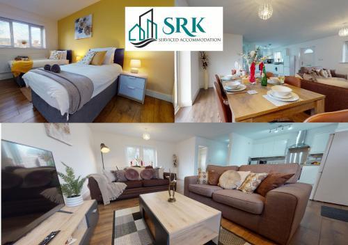 Srk Serviced Accommodation Peterborough, 2 Bedroom Luxury Apartment, Business, Leisure, Contractors, Eye, Cambridgeshire