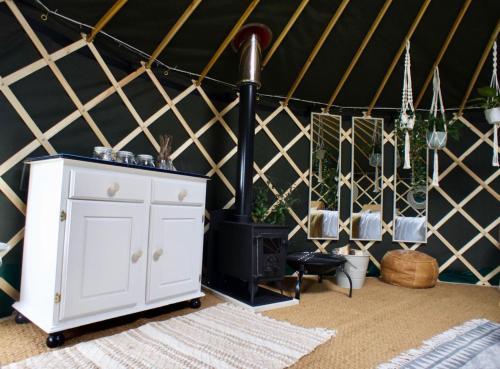 Luxury Off-Grid Glamping Yurt