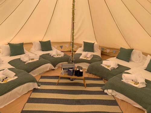 Glamping for eight - the swallows