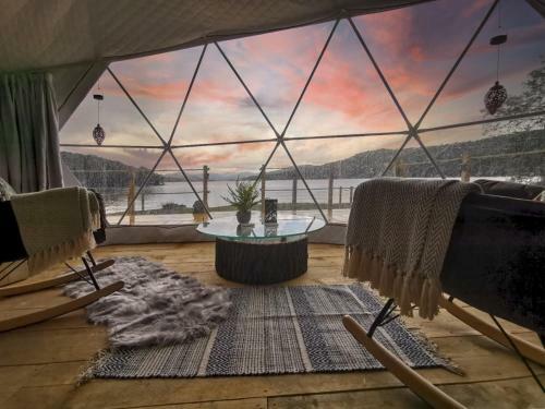 Lakeside Geo Dome Overlooking Windermere